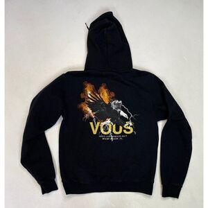 Vous Church Conference 2017 Miami Eagle Graphic Pullover Hoodie Men Small Black